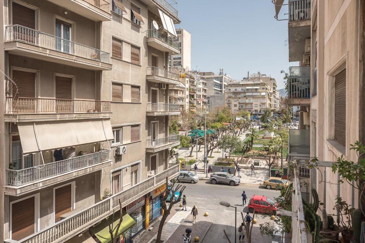 Victoria Sun Apartments Афины Экстерьер фото